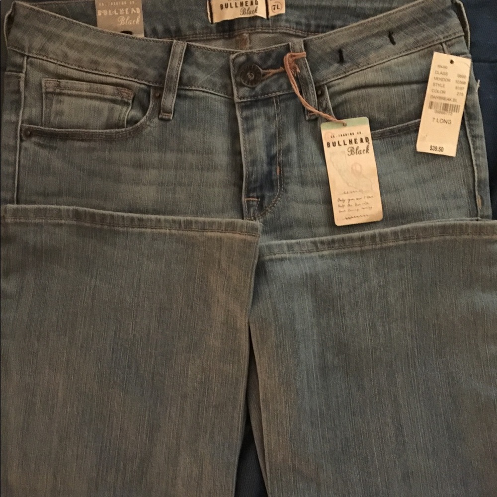 Bullhead black bootcut jeans